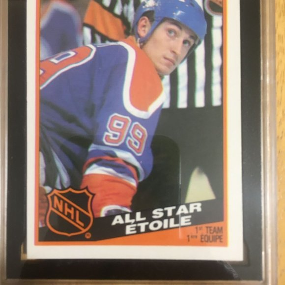 1984/85 O-PEE-CHEE NHL HOCKEY CARD #208 WAYNE GRETZKY ALL STAR KSA 7.5 NM+ - Picture 3 of 6